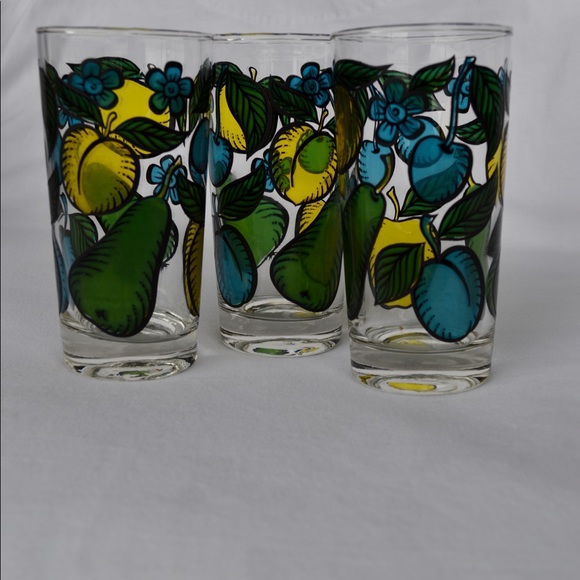 Vintage Hand painted Glassware - Picture 2 of 4